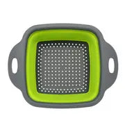 Collapsible Silicone Drain Basket – Space-Saving Strainer for Every Kitchen