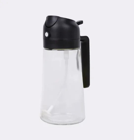 Drip-Free 470ml Oil Dispenser – Cook Clean, Pour Smooth