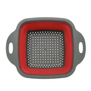 Collapsible Silicone Drain Basket – Space-Saving Strainer for Every Kitchen