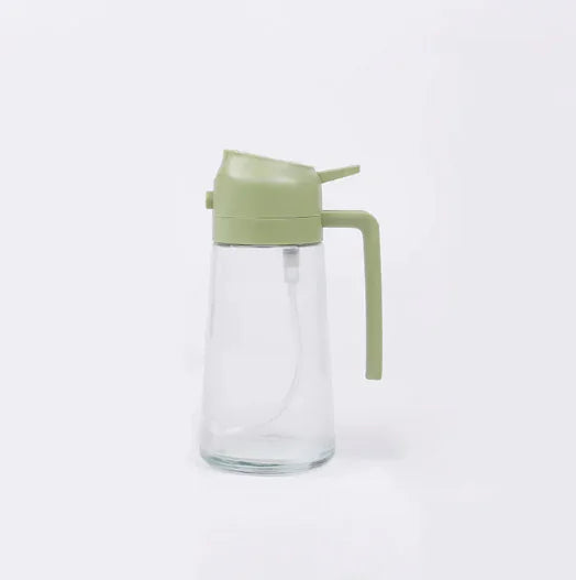 Drip-Free 470ml Oil Dispenser – Cook Clean, Pour Smooth